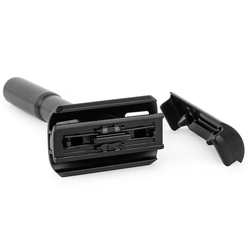 QSHAVE Adjustable Double Edge Safety Shaving Razor Deluxe Set (Razor) - Image 4
